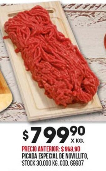 Coto Picada Especial De Novillito oferta