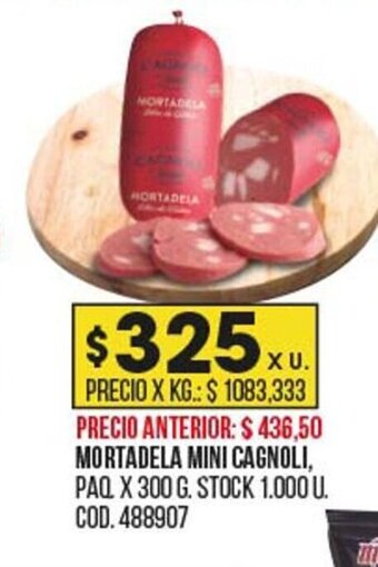 Coto Mortadela Mini Cagnoli oferta