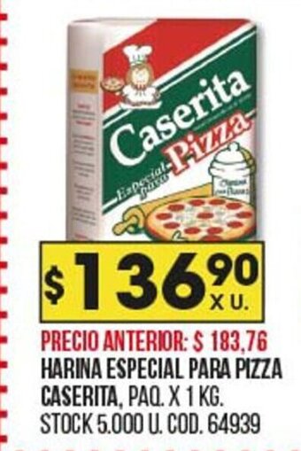 Coto Harina Especial Para Pizza Caserita oferta