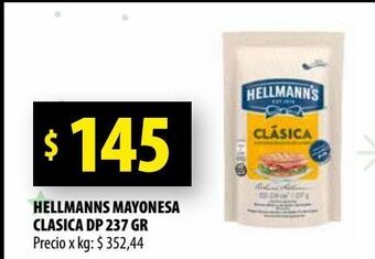 Punto Mayorista Mayonesa hellmann's 237g oferta