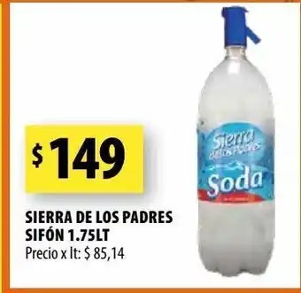 Punto Mayorista Sifón sierra de los padres 1,75l oferta