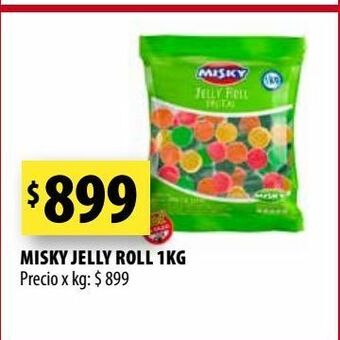 Punto Mayorista Misky jelly roll 1kg oferta