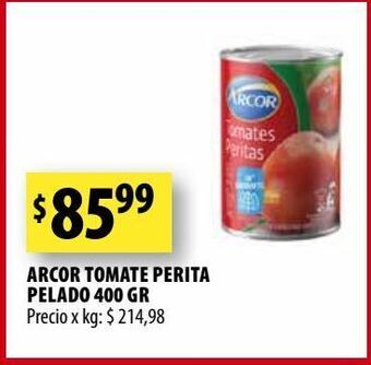 Punto Mayorista Tomate perita arcor 400g oferta