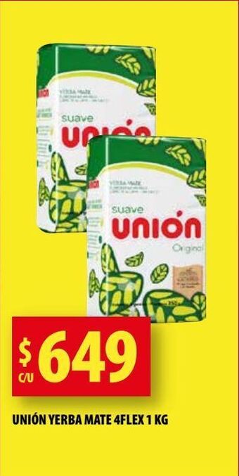 Punto Mayorista Yerba mate unión 1kg oferta