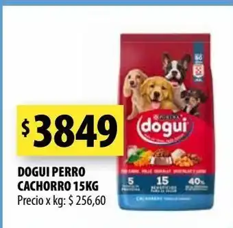 Punto Mayorista Alimento para perros dogui 15kg oferta