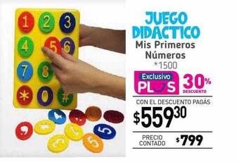La Anonima Juego didactico mis primeros números oferta