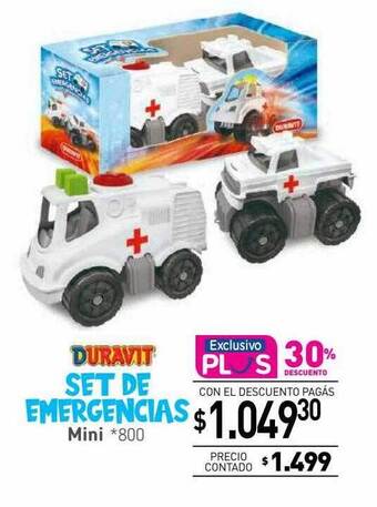 La Anonima Duravit set de emergencias mini oferta