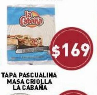 Supermercados Zeta Tapa Pascualina Masa Criolla La Cabana oferta