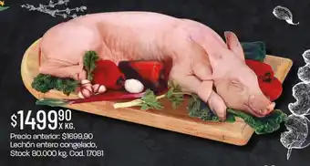 Coto Lechón Entero Congelado oferta