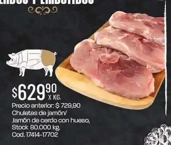 Coto Chuleta De Jamón / Jamón De Cerdo Con Hueso oferta