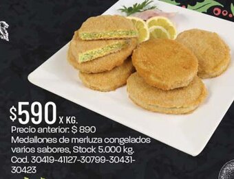 Coto Medallones De Merluza Congelados oferta