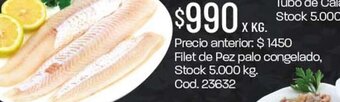 Coto Filet de Pez Palo Congelado oferta