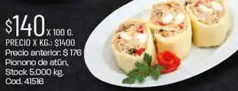 Coto Pionono de Atún oferta