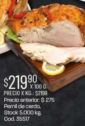 Coto Pernil de Cerdo oferta