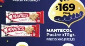 Supermayorista Vital Mantecol Postre x111gr oferta