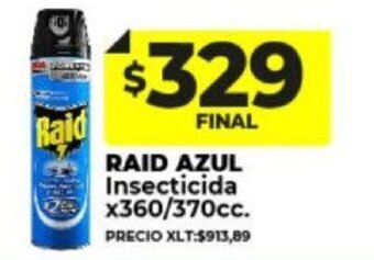 Supermayorista Vital Raid Azul Insecticida x360/370cc oferta