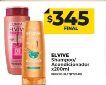 Supermayorista Vital Elvive Shampoo/Acondicionador x200ml oferta