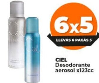 Supermayorista Vital Ciel Desodorante Aerosol x123cc oferta