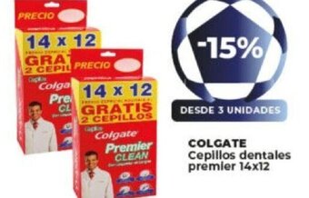 Supermayorista Vital Colgate Cepillos Dentales Premier 14x12 oferta