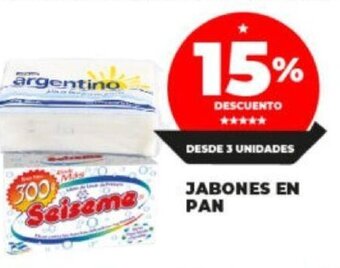 Supermayorista Vital Jabones en Pan oferta