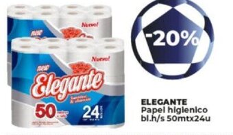 Supermayorista Vital Elegante Papel Higienico bl.h/s 50mtx24u oferta