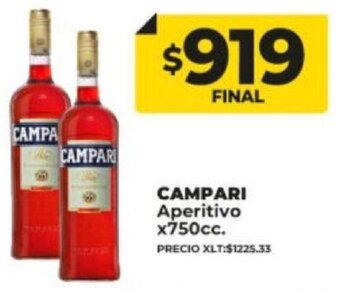 Supermayorista Vital Campari Aperitivo x 750cc oferta