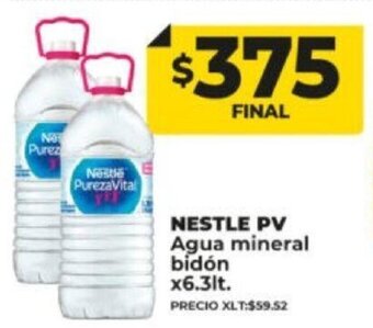 Supermayorista Vital Nestle Pv Agua Mineral Bidón x 6.3Lt oferta