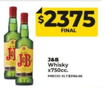 Supermayorista Vital J&B Whisky x 750cc oferta