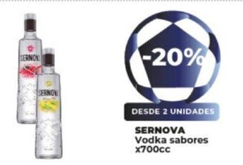 Supermayorista Vital Sernova Vodka Sabores x 700cc oferta