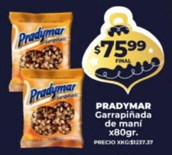 Supermayorista Vital Pradymar Garrapiñada De Maní x 80gr oferta