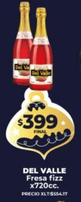 Supermayorista Vital Del Valle Fresa Fizz x 720cc oferta