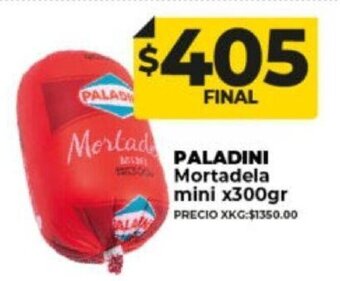Supermayorista Vital Paladini Mortadela Mini x 300gr oferta