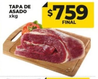 Supermayorista Vital Tapa De Asado x Kg oferta