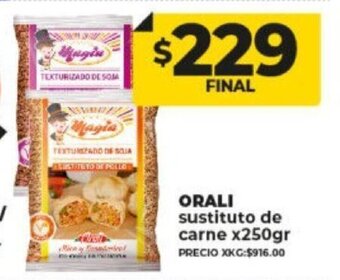 Supermayorista Vital Orali Sustituto De Carne x 250gr oferta
