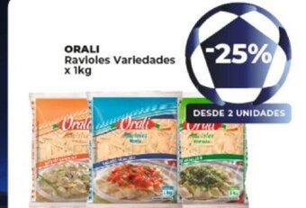 Supermayorista Vital Orali Ravioles variedades x 1kg oferta