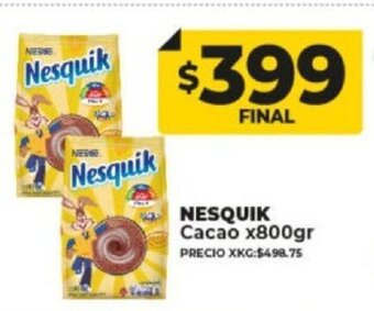 Supermayorista Vital Nesquik Cacao x 800gr oferta