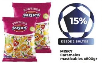 Supermayorista Vital Misky Caramelos Masticables x 800gr oferta
