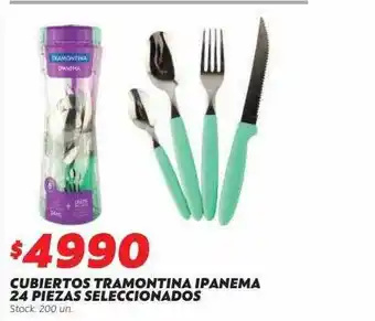 Cubiertos tramontina ipanema 24 piezas seleccionadas