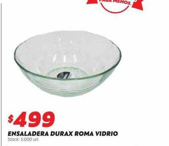 Ferniplast Ensaladera durax roma vidrio oferta
