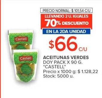 Carrefour Market Aceitunas verdes oferta