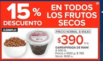 Carrefour Market Garrapinada de maní oferta
