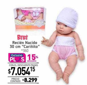 La Anonima Bebé recién nacido 30 cm oferta