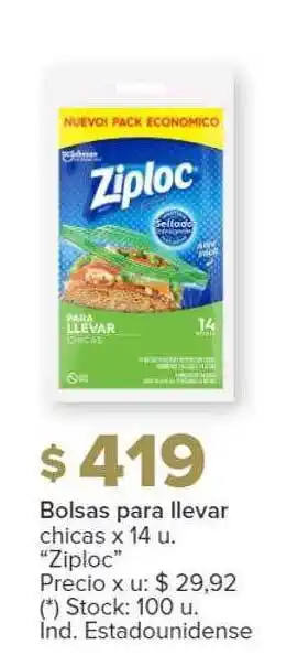 Carrefour Bolsas para llevar chicas oferta