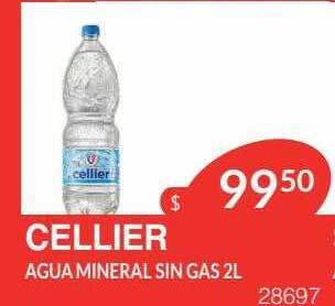 Masivos Cellier agua mineral sin gas oferta