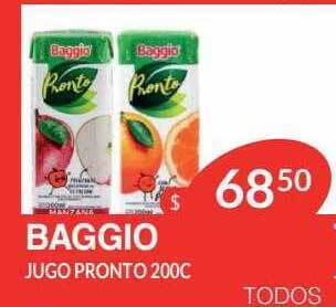 Masivos Baggio jugo pronto oferta