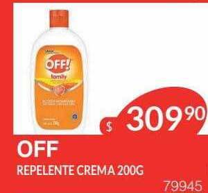 Masivos Off repelente crema oferta