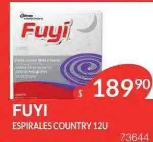 Masivos Fuyi espirales country 12 oferta