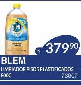 Masivos Blem limpiador pisos plastificados oferta