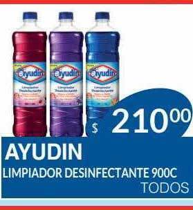 Masivos Ayudin limpiador desinfectante oferta