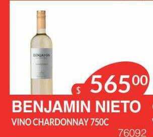 Masivos Benjamin nieto vino chardonnay oferta